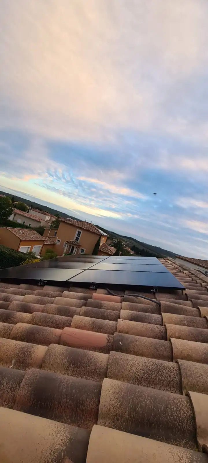 panneaux solaire sur toiture